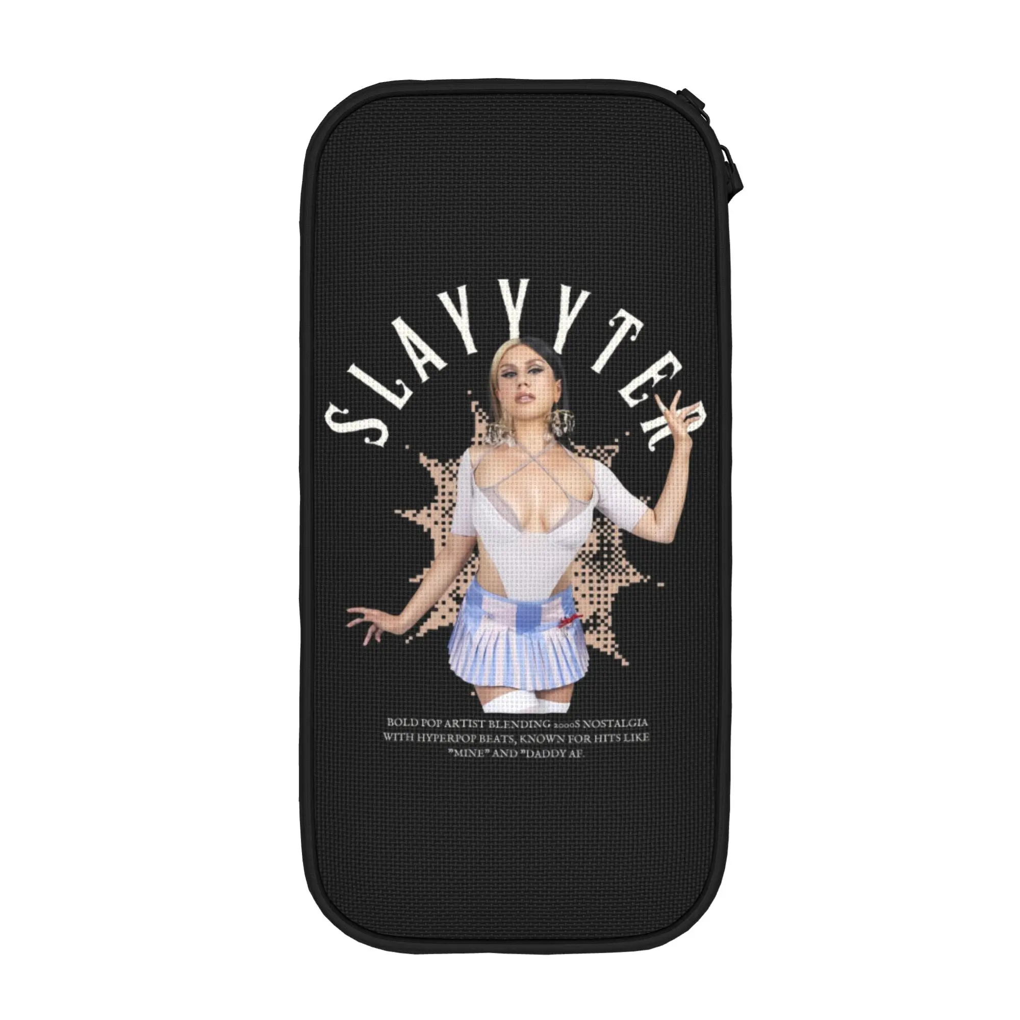 Hyperpop Dreams – Eine Hommage an Slayyyter Charli XCX, Federmäppchen, niedliche Stiftbox-Taschen für Schüler, Studenten, Schule, Geschenk, Bleistiftbox