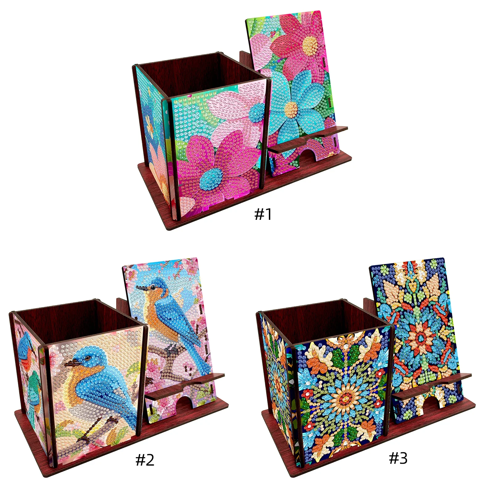 منظم مكتب خشبي لفنون الرسم بال - مراجعة Resin Art Stand وسعره