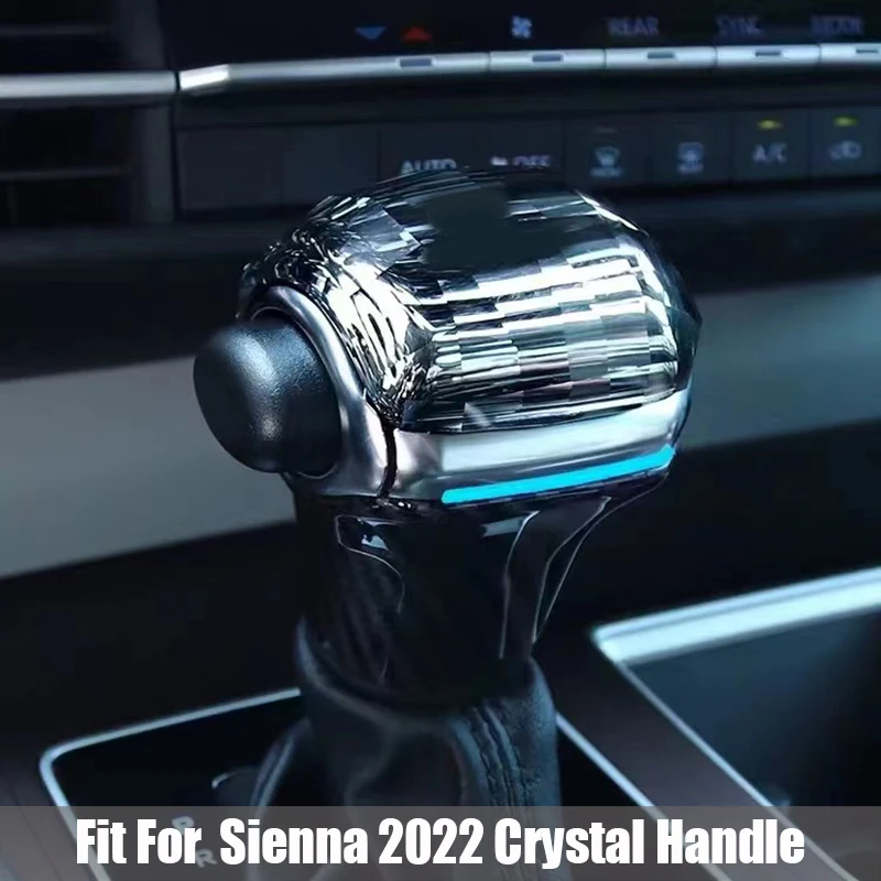 

Crystal Handle For Toyota Sienna 2022 Gear Head Upgrade Modified Shift Knob Gear Lever Gear Stick