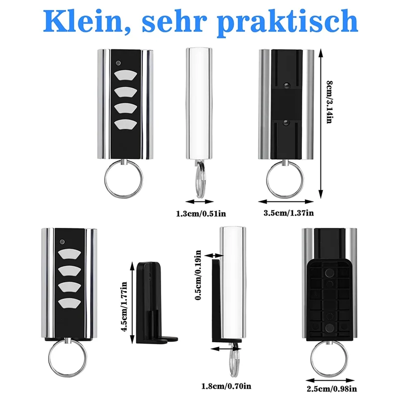 AA60-untuk Remote Control Garasi Normstahl Entrematic RCU 433-2 untuk Kunci Pintu Baja Standar Crawford 433.92