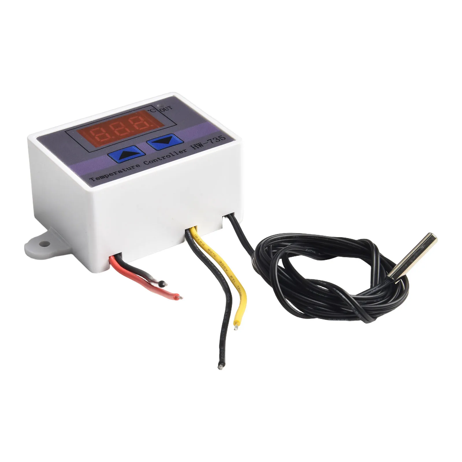 LED Temperature Controller Thermostat Switch Thermometer 12/24/220V For Incubator Cooling Heating Switch Thermostat