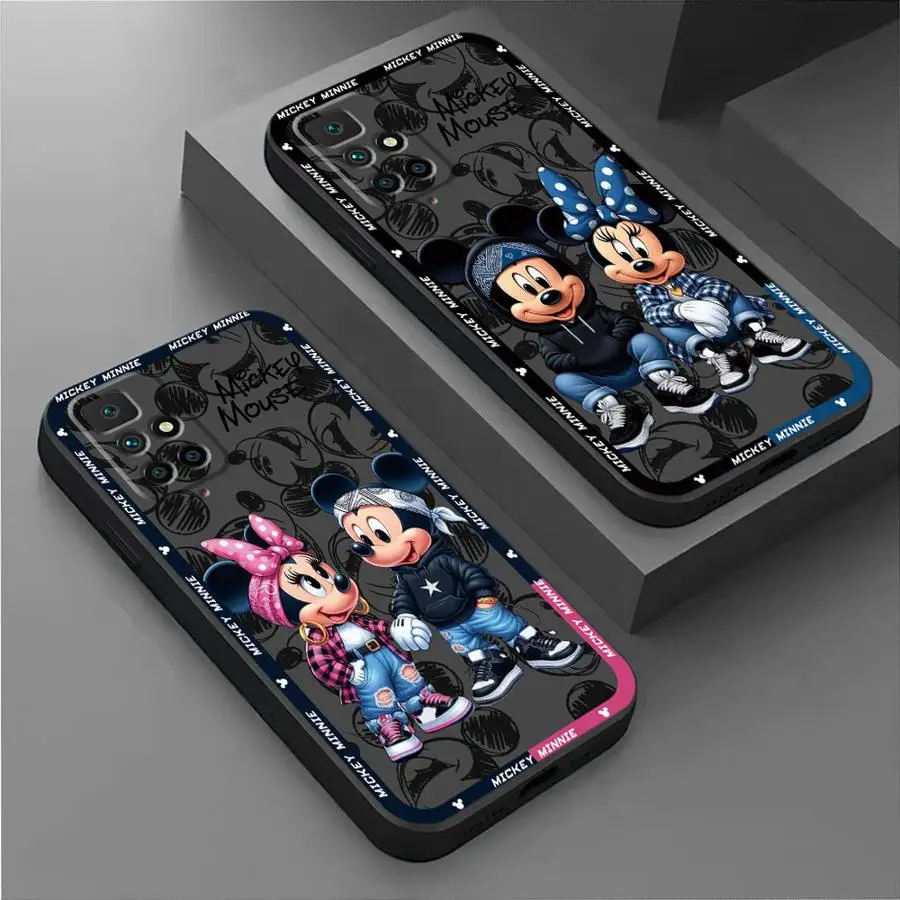 Disney Mickey Minnie Mouse Phone Case for Redmi 9C K40 Pro 13C 12 13 A3x A2 A1 Plus 12C 9A 10A 10C 10 9 K40s K60 Silicone Cover