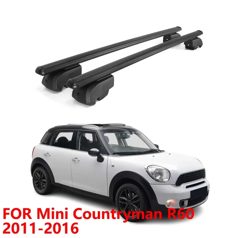 

Запираемые поперечины багажника на крышу для Mini Countryman R60 2011-2016, черные
