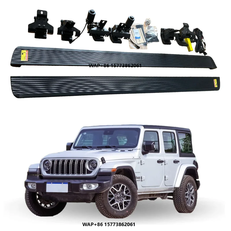 

Retractable Electric Running Board Side Steps for JP-Wrangler 2023 Retractable Power Running Boards