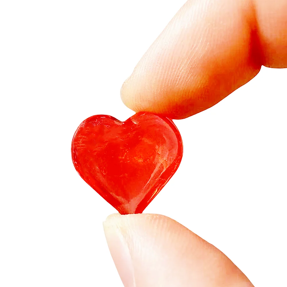 30-100 Pcs Mini Acrylic Red Heart Valentine\'s Day Gift Proposal Confession Wedding Party Evening Gift Pack Desktop Decoration
