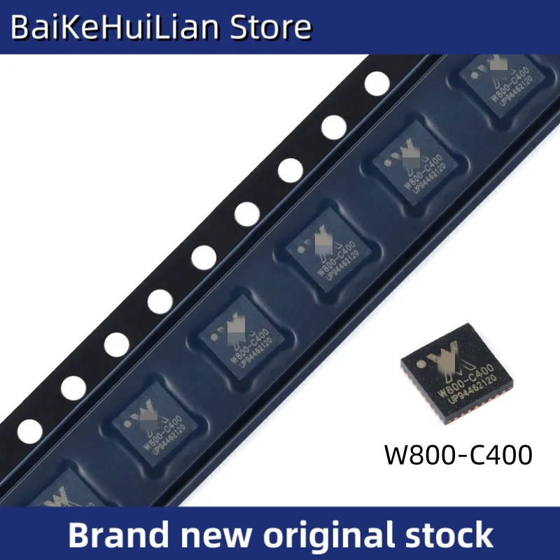 

Новый оригинальный патч W800-C400 QFN-32 IoT Wi Fi/Bluetooth двухрежимный чип SoC
