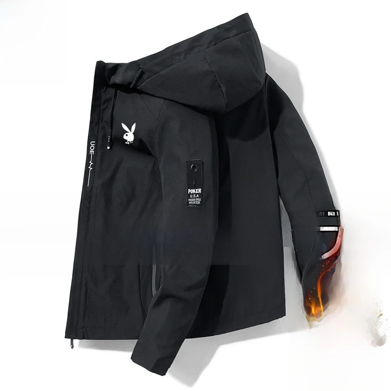 

Men's Baseball Sle Jaet Quali Stand Collar Running Quanti Jaet Haome ort Length Polyester Fiber