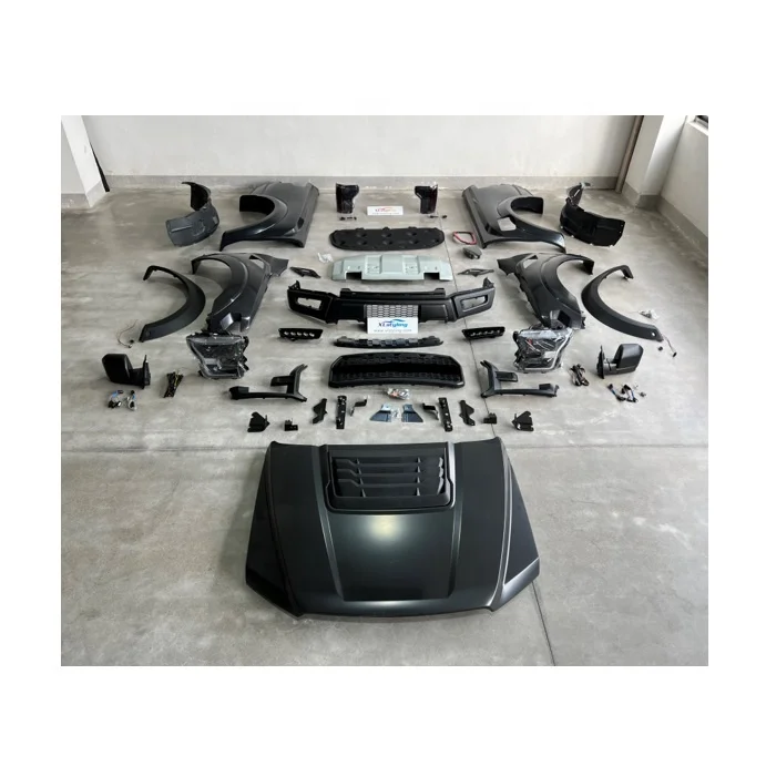 

For XLstyling Pickup Car Conversion Facelift Body Kit Car Bumpers Bonnet for Ranger T6 T7 T8 Upgraded to F150 2018 Bodykit