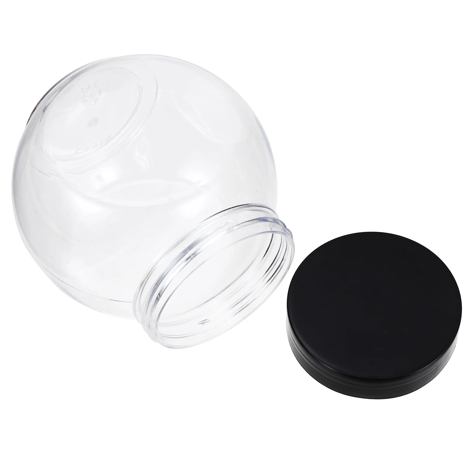 

10 pcs 424Ml Food Storage Jars Transparent Moisture Proof Food Grade Sealed Cans For Coffee Beans Dried Fruits Tea Sugar Cookie