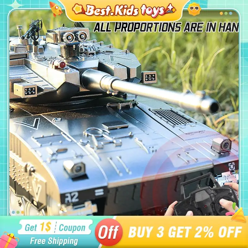 

RC Tank Military War WW2 Battle Launch Sound Light Remote Control Vehicle Crawler Track Truck Model Kids Toys Gifts