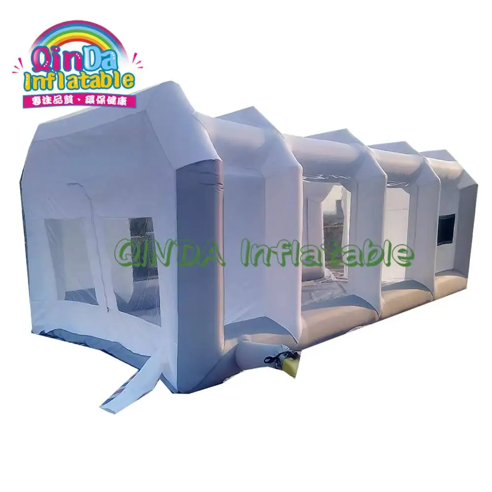 บูธพ่นสีแบบพกพาเป่าลมมือสองสั่งทำพิเศษลดราคา บูธพ่นสีแบบพกพาเป่าลมสำหรับรถยนต์