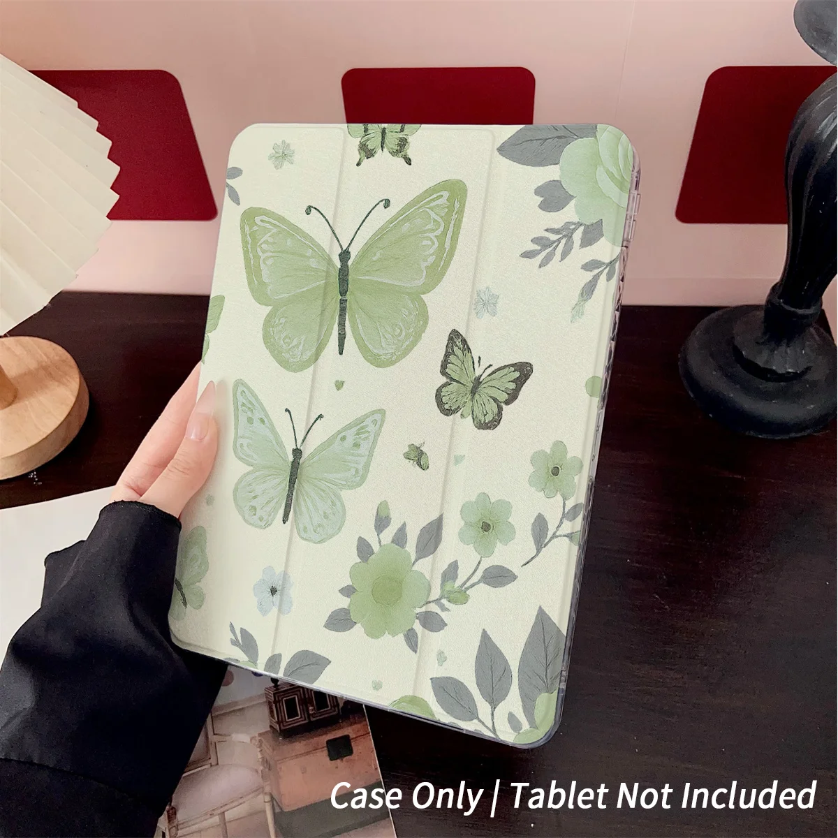 Slim Fit Premium TPU Tablet Cover, Shockproof Durable Lightweight Protective Case for iPad Samsung Huawei Honor Redmi Xiaomi