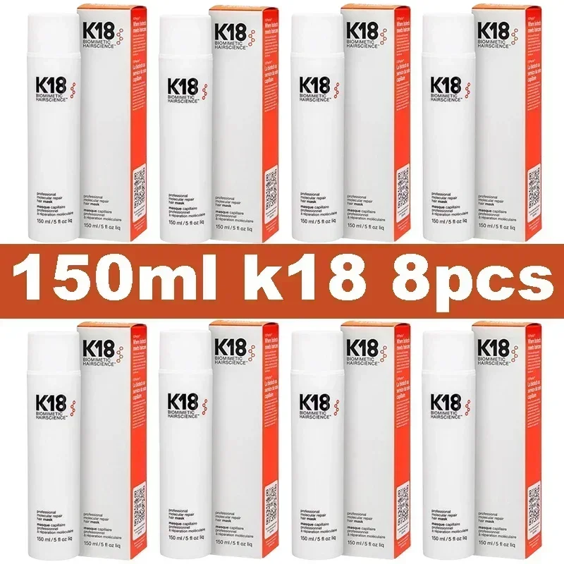 

150ml K18 Leave-In Molecular Hair Mask Original Repair Molecular Hair Care Damaged Dry Frizzy 4 Minutes Treatment Moisturize