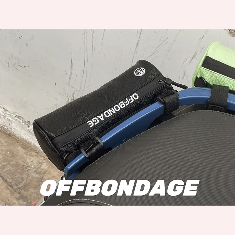 Motorcycle Fashionable Cylindrical Bag Side Bag Crash Bar Bag Rear Tail Electric Motorcyail Trunk Hanging B