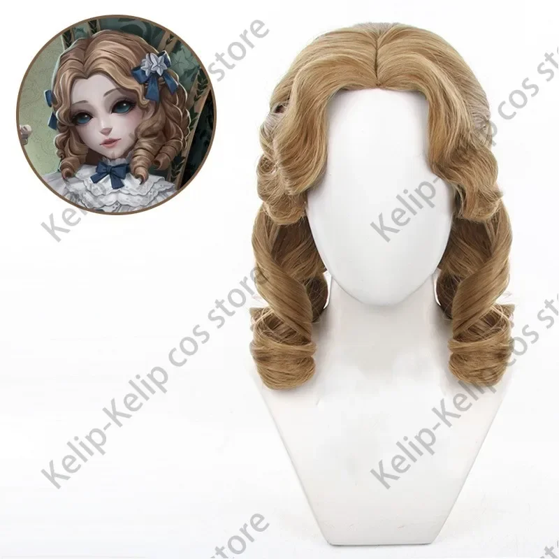 Anime Game Identity Ⅴ Galatea Clara Sculptor Cosplay Costume Wig Blue Skirt Evening Dress Woman Sexy Carnival Christmas Suit