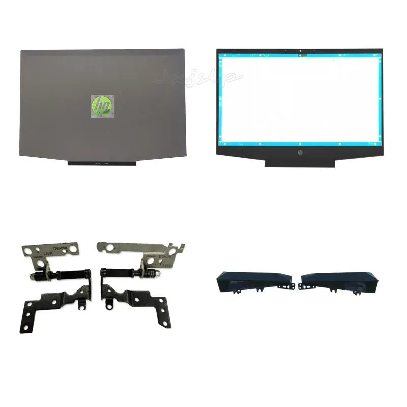 New Origina For HP Pavilion Gaming 15T-DK 15-DK LCD Back Cover Front Bezel Hinges  Bottom Case L56915-001 L56914-001L65255-001