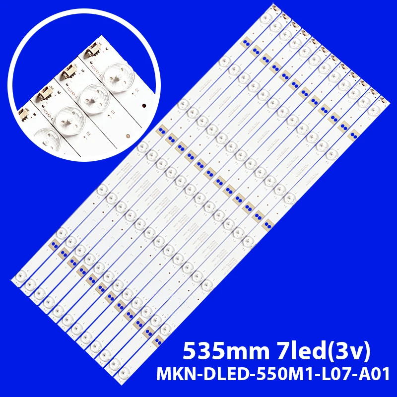 

Светодиодная лента для M55L MKN-DLED-550M1-L07-A01 MKN-DLED-550M1-R07 535мм 3В