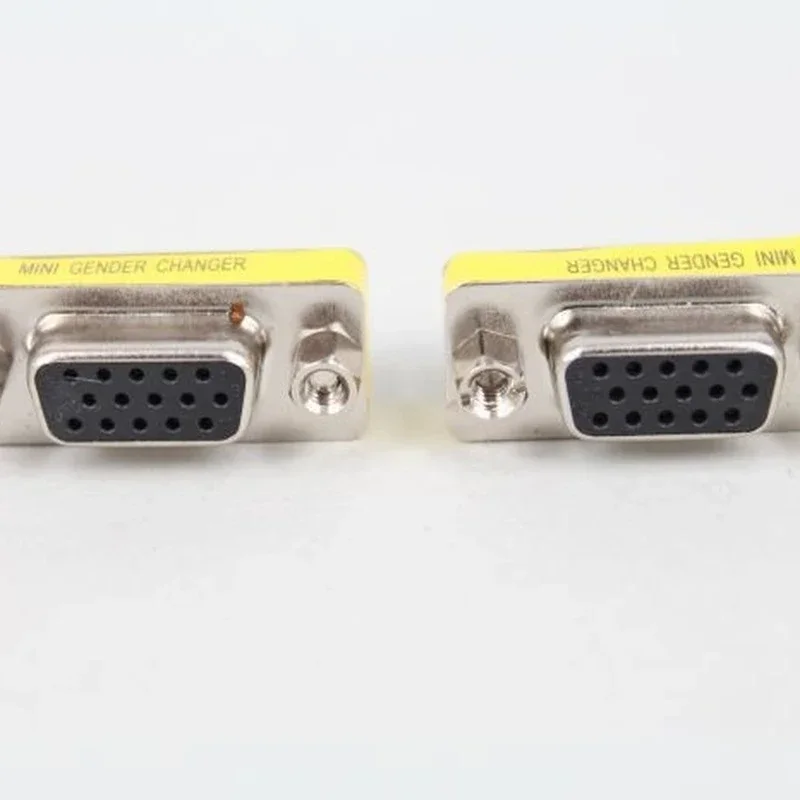 D-SUB DB9 DB15 DB25 9/15/25 Pin Male/Female to Male/Female RS232 Port Com VGA Connector M-F M-M F-F Mini Gender Changer Adapter