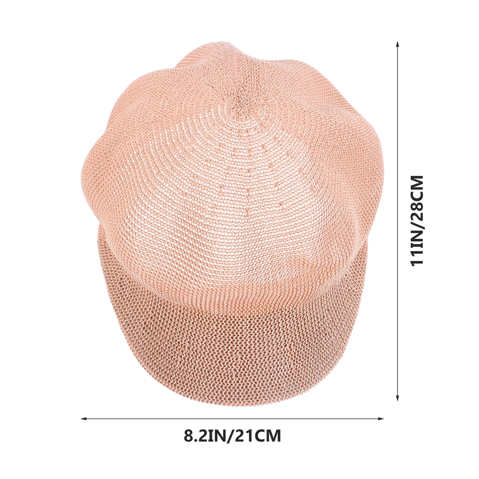

Sunshade Octagonal Hat Women Lady Hats Visor for Fashionable Straw Woman