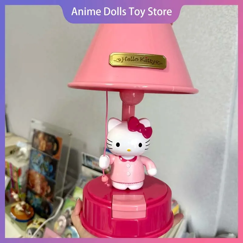 

Hellokitty ретро Fiigure настольная лампа аниме милая прикроватная лампа для спальни мультфильм маленький ночник настольное украшение коллекция подарок
