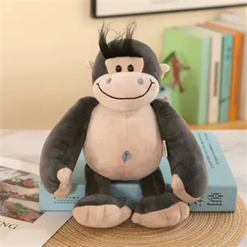 Forest Animal Tiger Doll Lion Elephant Monkey Giraffe Jungle Doll Plush Toy Children's Doll