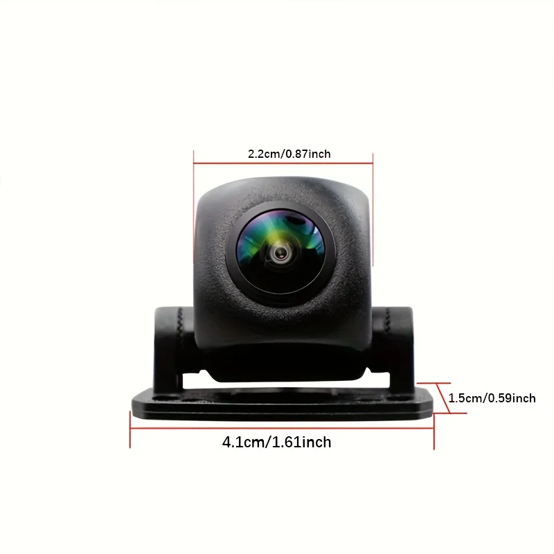 Universal Car Rear View Backup Camera with Wide-Angle Lens & HD Video - Hardwired Power Supply for SUV,Pickup,Camper,Tractor, RV
