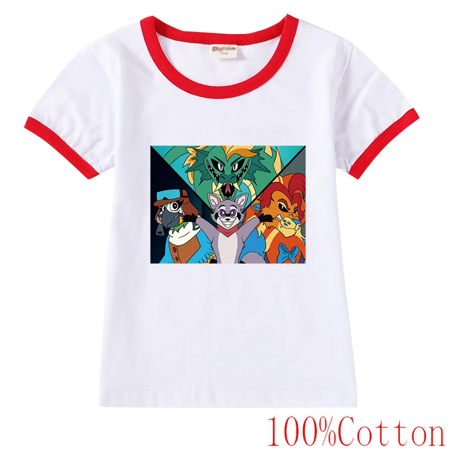 Camiseta de Juego Indigo Park para niños, ropa de verano para adolescentes, Tops de manga corta, Camiseta de algodón para bebés, ropa informal para niños