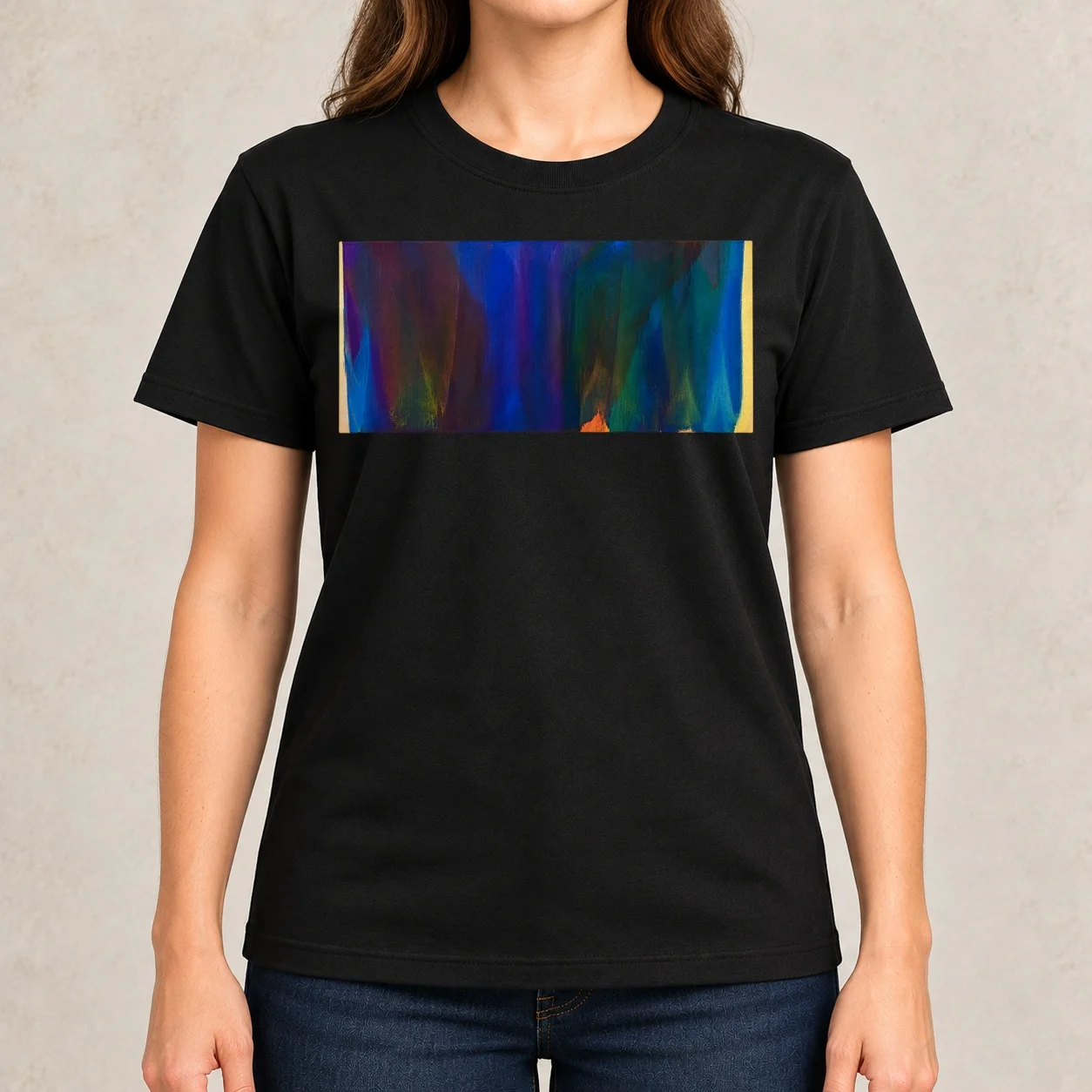 Morris Louis abstract art - painting artwork artist color field Classic Women T-Shirt sweat Women clothes