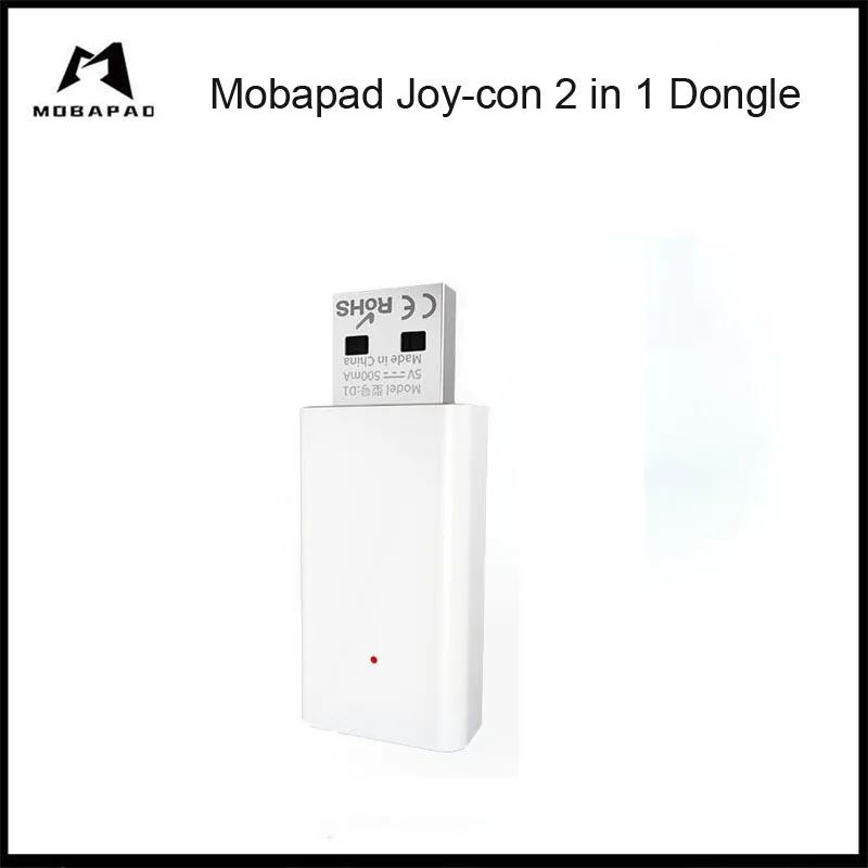 

MOBAPAD 2 in 1 Dongle Wireless Adapter Receiver for Switch Joycon Mobapad M6 HD Switch Pro Controller Support PC,Android,Steam