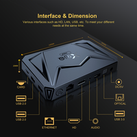 X96Q Pro+ TV Box 1/2/4GB 8/16/32GB Android 14 TV Box Allwinner H728  Gigabit Ethernet Wifi 6 Google Media Player Set Top BOX