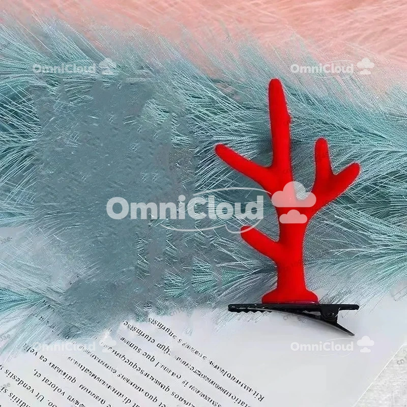 

Керст haarspeld nei Haarspeld Meisje baby Dua Herten Clip hoofddeksel Такжеhoofd Kerst haaraccessoires