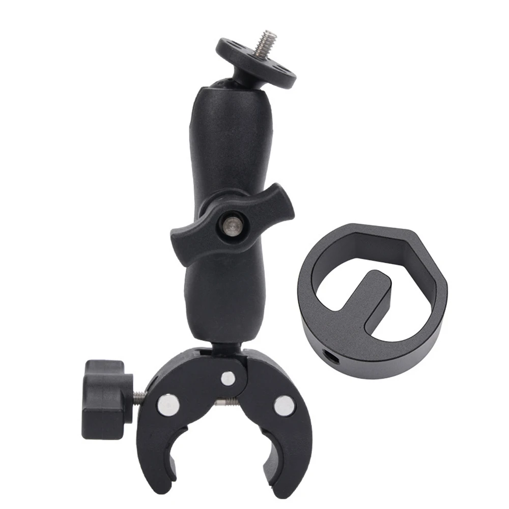 ​Action Camera Motorcycle Support Mount Moto Bike Handlebar Clamp Bracket Stand for Gopro Insta360 X3 X4 X5 Kit