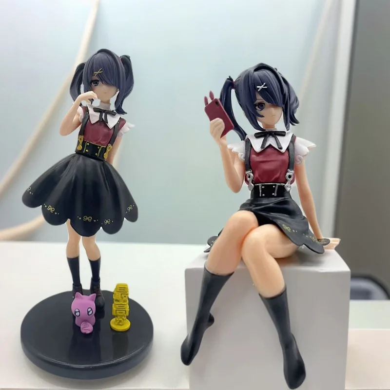 

Anime Ame Chan Figurine Kawaii Needy Girl Overdose Rain Action Figure Noodles PVC Doll Ornament Model Collection Toys Doll Gifts
