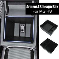 For MG HS / EHS EV 2018-2024 Centre Console Organizer Armrest Storage Box Tray Glove Box Car Interior Accessories