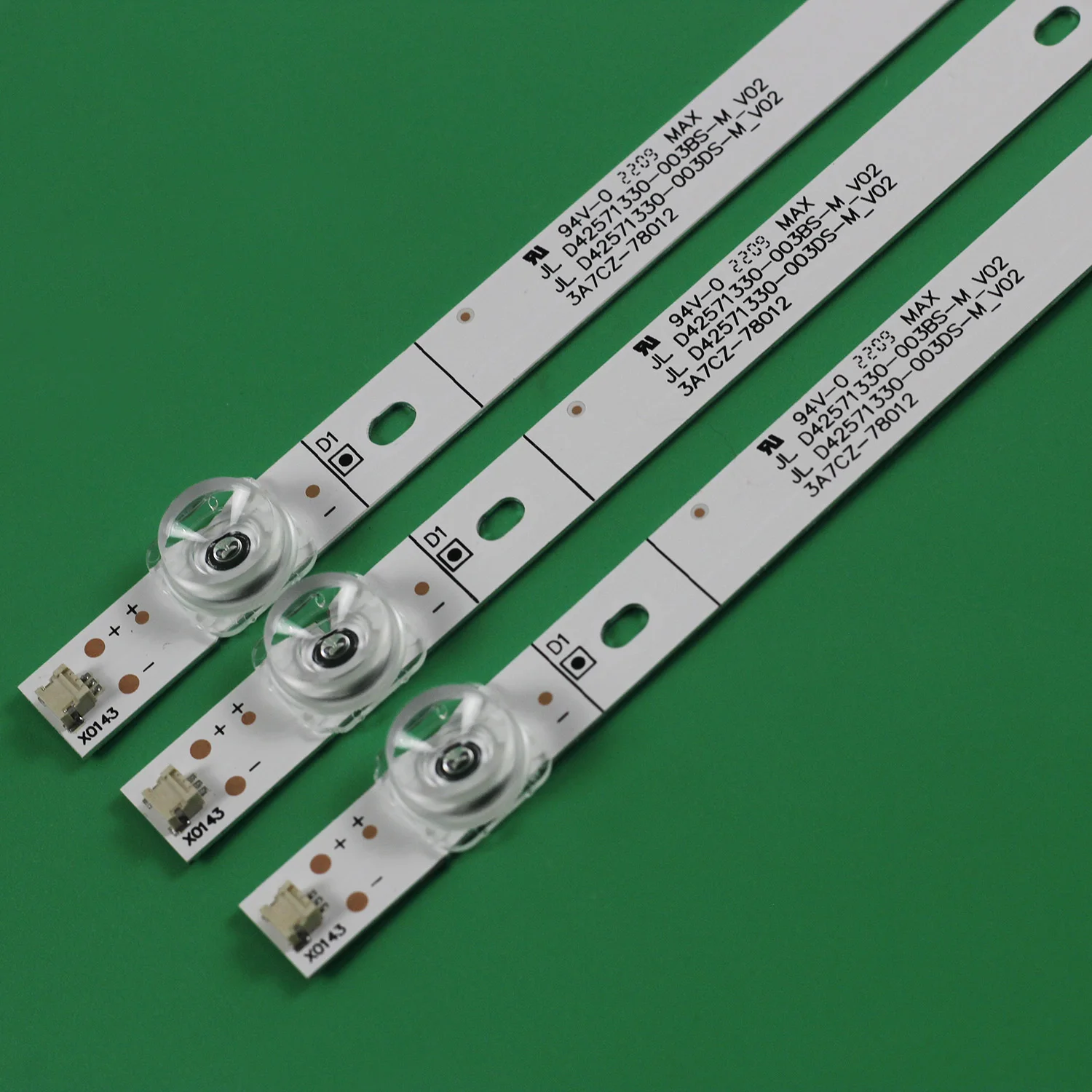 780 milímetros LED strip Para Hisense 43 \