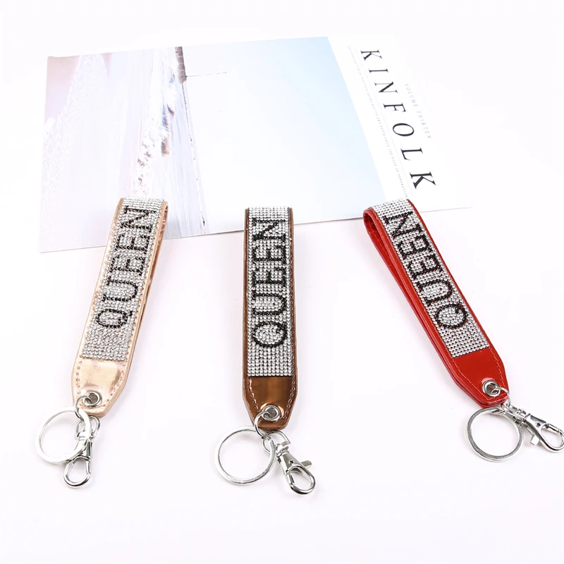 SKYJOINTS Wristlet Strap Leather Keychain Accessories For Women