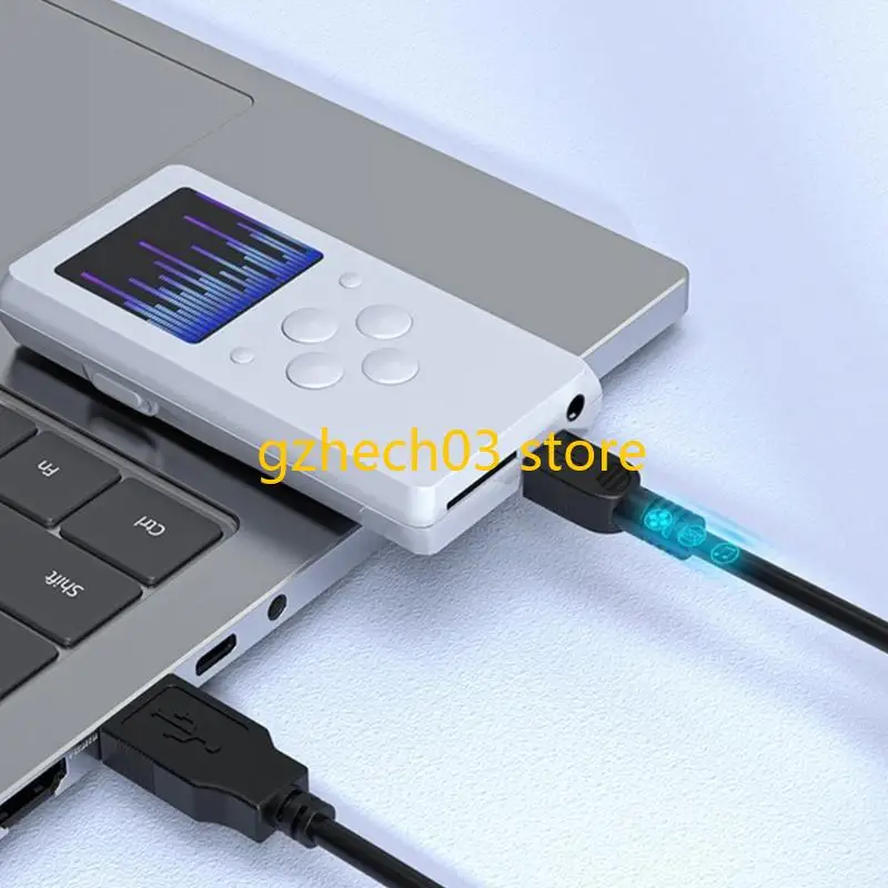 G2AC Trapezoid Mini USB CABLE CABLE USB Power Wire Wire 80 см в длину черный