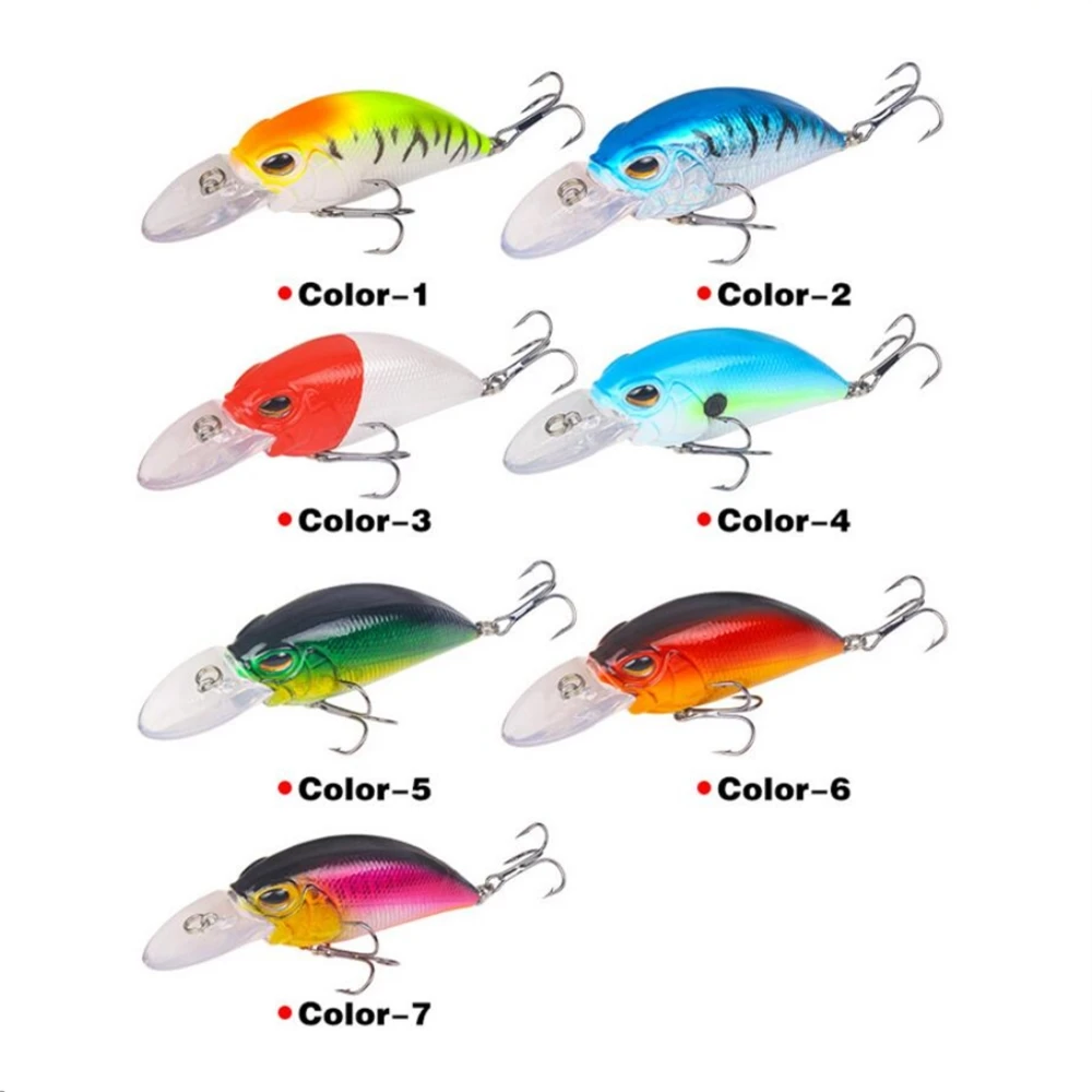 1Pcs Crankbait Fishing Lures 15.3g 9cm Minnow Hard Artificial Plastic Bait Bass Wobblers 3D Eyes Pesca Pike Fishing Tackle