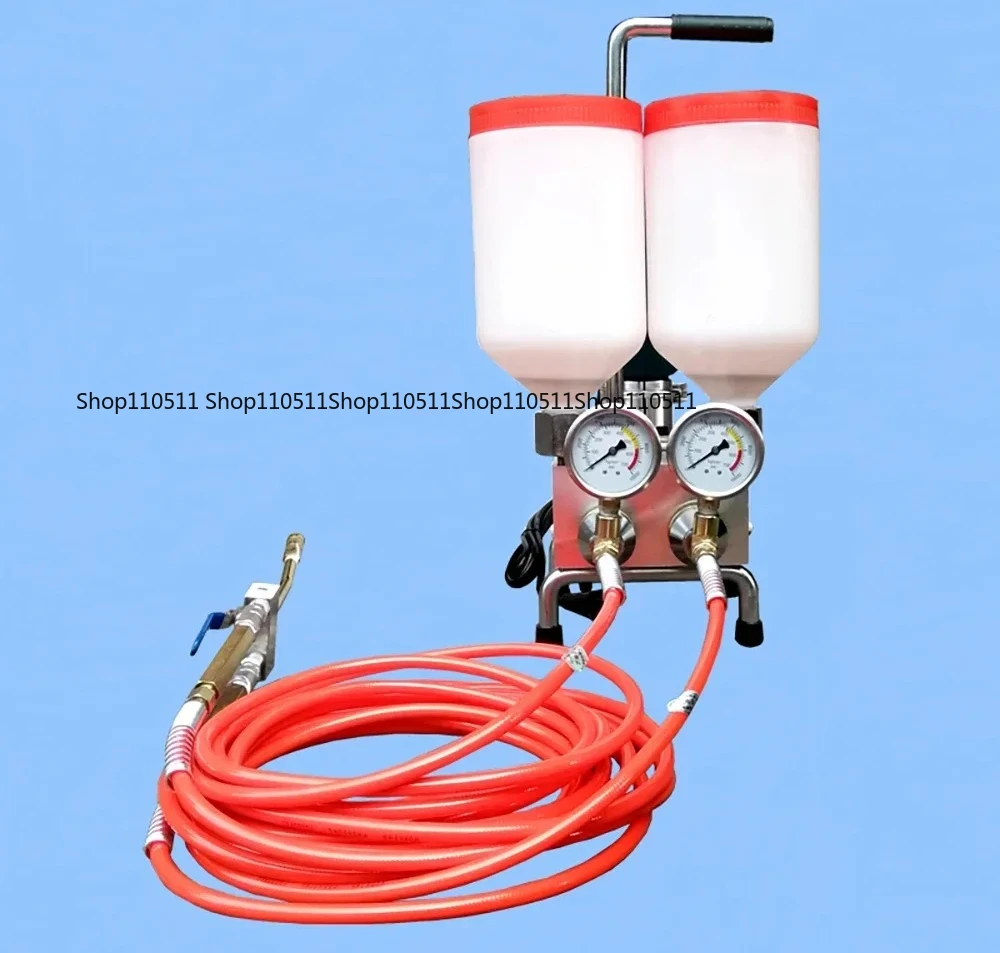 

Two component waterproof wall mounted maintenance polyurethane beaut machine 220V/1100W electric intelligent remote control