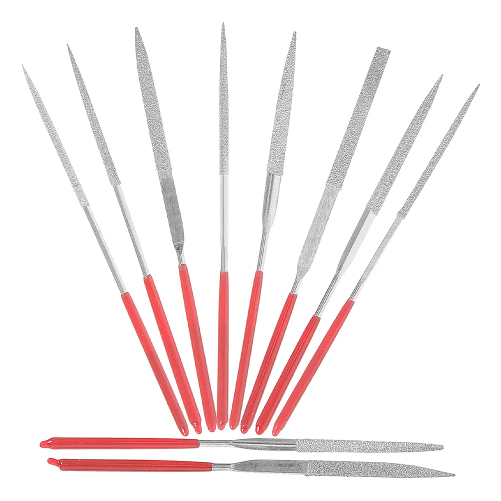 Picture 7: 1Set Mini Diamond Needle File Set Metal Files for Jewelry Wood Glass Stone Crafts Precision Hand Tools Jewelers File