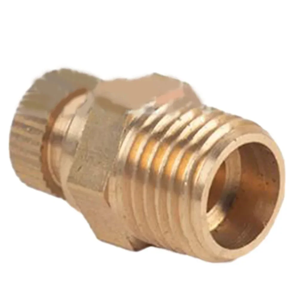 

NPT 1/4" Drain Cock Solid Brass Water Drain Safety Valves For Air Compressor Tanks Replacement Moisture Water Drain Drain Cock