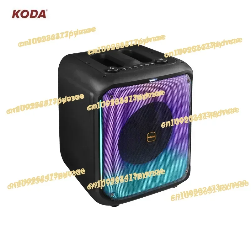 

NEW Koda Speaker Accessories Wireless Bluetooth Karaoke Speaker Portable Pa System With Disco Led Lights