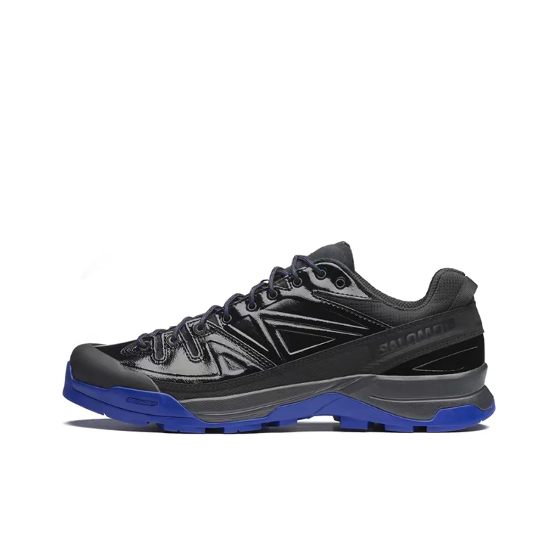 Salomon X-ALP LTR Minimalist,Versatile,Stylish, Comfortable, High-Quality Low-Top Hiking Shoes (Unisex) in Black and Blue 479694
