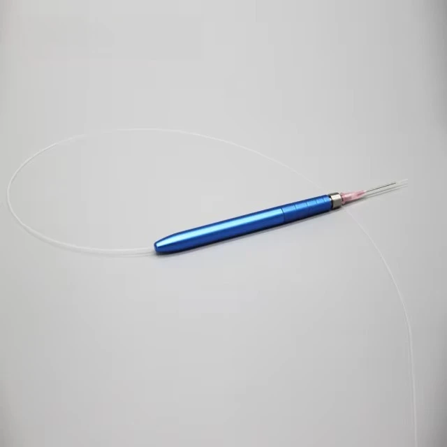 قبضة ذات طرف عالي الجودة لجراحة يمكن التخلص منها، قبضة من الألياف العارية ذات طرف صمام ثنائي