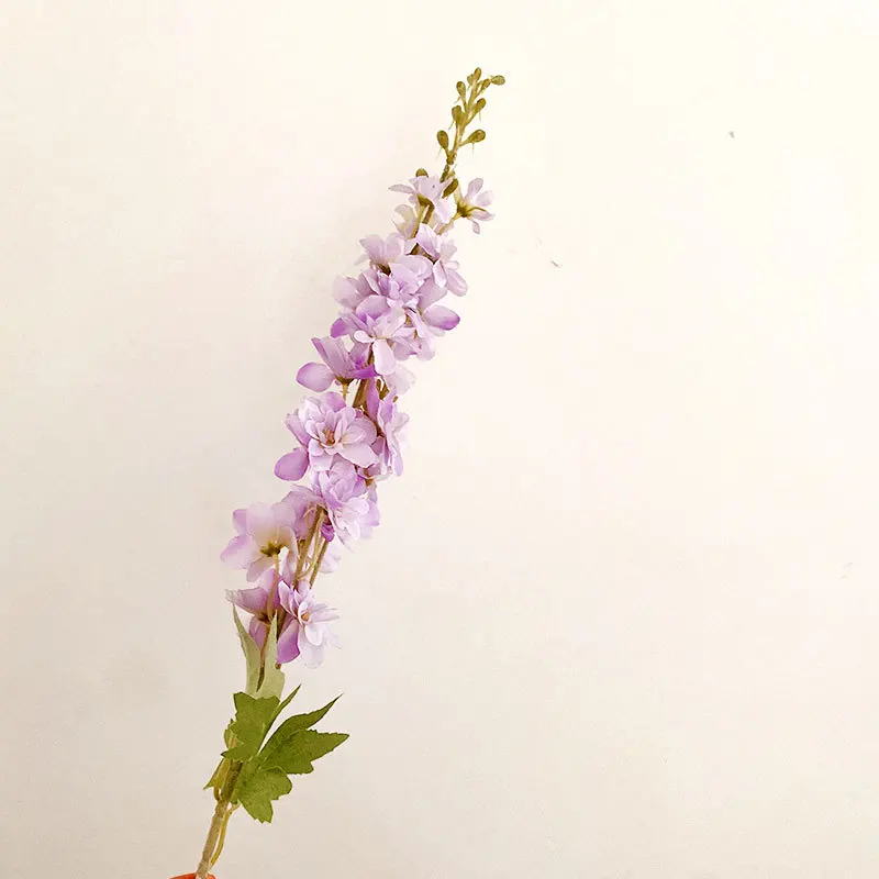 2 Vork Kunstmatige Massaal Delphinium Bloemen Bruiloft Huisdecoratie Meubilering Bloemen Bruiloft Decoratie Hyacint Bloem