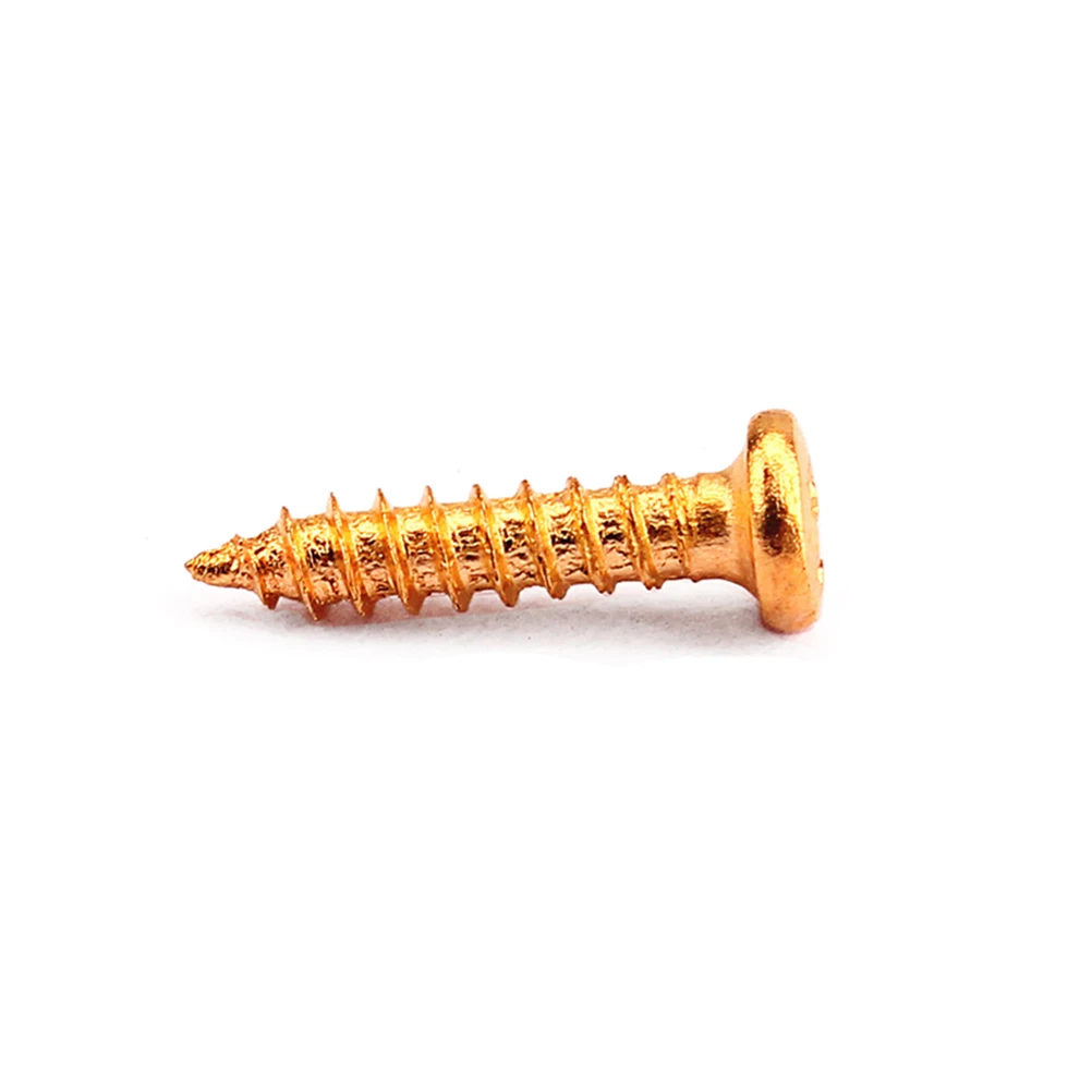 

50 pcs Guitar Tuning Key Screws Durable Iron Electric Acoustic Bass Tuning Pegs Mounting Guitar Tuner Screws Kit Strings