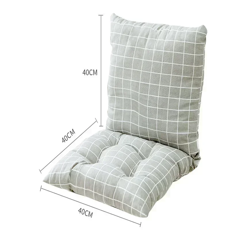 One-piece chair cushion Sofa Cotton Thick Cushion Bedroom Warm Dining Chair Printed Cushions Chair Home Decorative Cushion