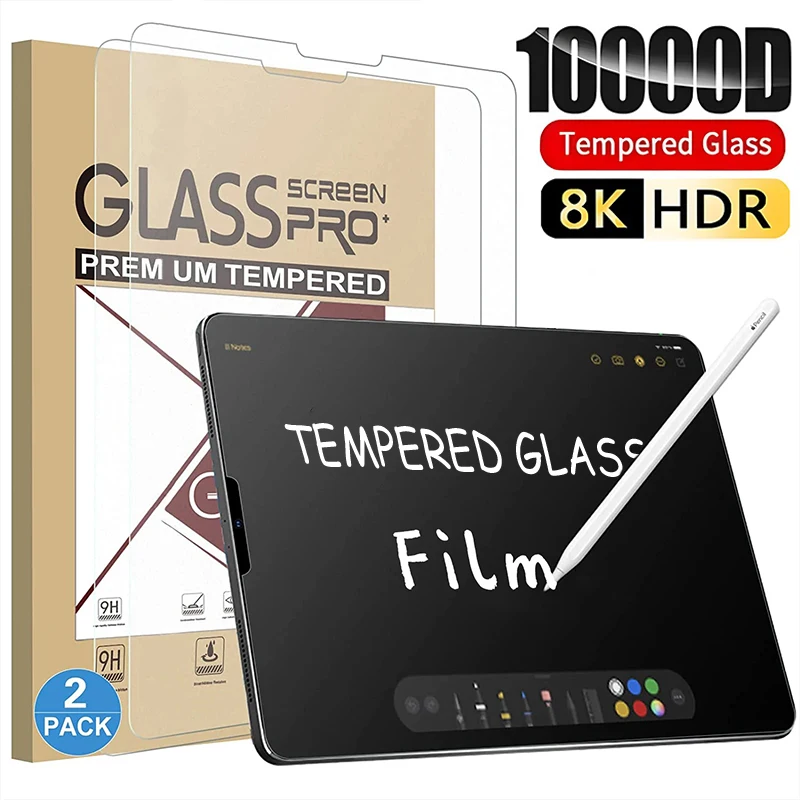 

Для Apple IPad Pro 11 дюймов 13 дюймов защитные пленки для экрана устойчивые к царапинам для iPad Pro 2025 полное покрытие HD прозрачная пленка из закаленного стекла