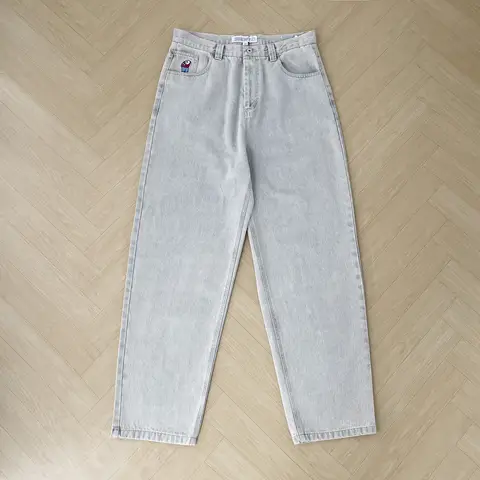 Y2K 남성용 큰 헐렁한 소년 청바지 streetwear 헐렁한 청바지 자수 데님 레저 데님 바지 여성 청바지 mujer hot