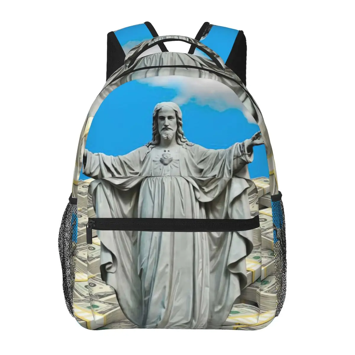 

God Dollar Backpack for Girls Boys Travel RucksackBackpacks for Teenage school bag